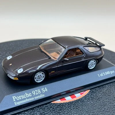 MINICHAMPS 1/43 Porsche 928 S4 1991 brown metallic Diecast 400062420 - Image 1 of 4