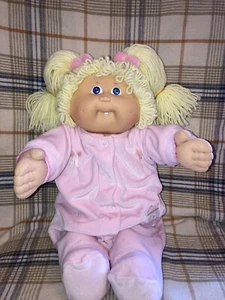 Vintage Cabbage Patch Kids Lemon Double Pony, Blue Eyes, HM 5, KT - Picture 1 of 7