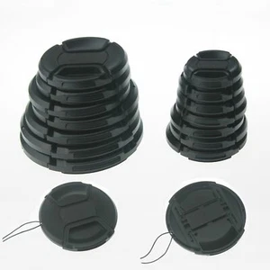 5/10/20Pcs 46mm Center Pinch Snap on Front Cap For Nikon Pentax Sony Fujifilm - Picture 1 of 2