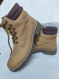 Boots Schnürboots Damen Gelb Gr. 38 - Bild 1 von 10
