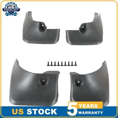 4 piezas protectores contra salpicaduras moldeados guardabarros para Toyota RAV4 2006-2012 4 PUERTAS 3,5 L 2,5 L Foto 1 de 4