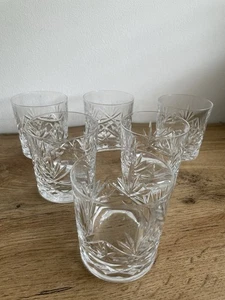 6er Set Edinburgh International Bleikristall Whisky Becher - Bild 1 von 3