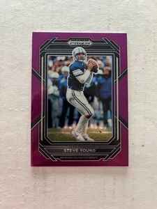 Impresión súper corta SSP SP Steve Young PÚRPURA PRIZM 33/75 refractor 2023 borrador - Imagen 1 de 2
