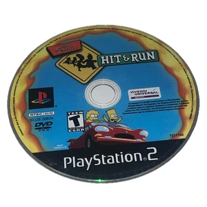 The Simpsons Hit and Run - Playstation 2 | PS2 | Disc Only | Resurfaced - Picture 1 of 8