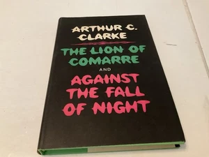 The Lion of Comarre and Against the Fall of Night Arthur C. Clarke BCE HC DJ - Picture 1 of 6