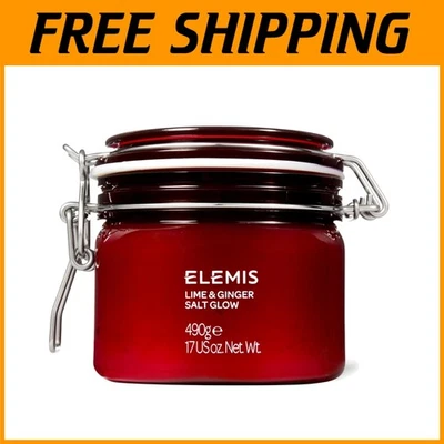 490g Invigorating Exfoliant - Exotic Lime & Ginger Salt Scrub for Adults - Image 1 of 4