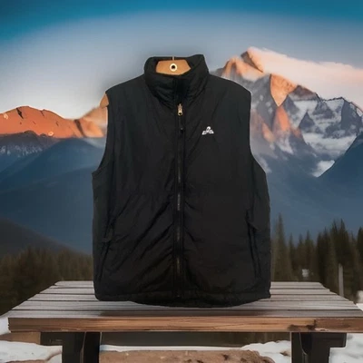 EMS Men’s Primaloft Puffer Vest Eastern Mountain Sports Full Zip Small Hike Warm - Image 1 of 4