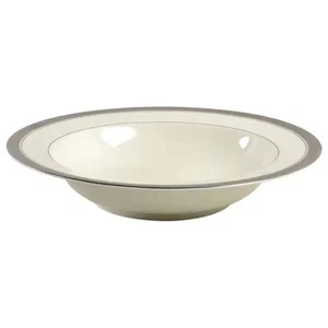Mikasa Palatial Platinum 10" Round Vegetable Bowl | Fine Bone  Serving Bowl - Picture 1 of 1