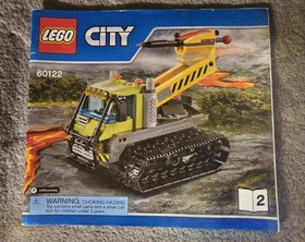 manual Only LEGO City Volcano Crawler (Set 60122)