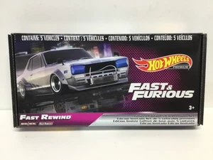 HOT WHEELS FAST & FURIOUS FAST REWIND MAZDA RX-3 NISSAN SKYLINE SILVIA FAIRLADY - Bild 1 von 7