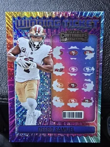 Deebo Samuel Sparkle Winning Ticket 2024 Panini Contenders San Francisco 49ers - Picture 1 of 2