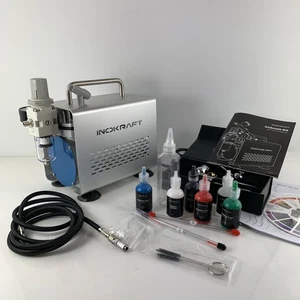 Inokraft Airbrush Luftkompressor - 1/6 PS Leiser Luftkompressor + Bonus - Bild 1 von 13