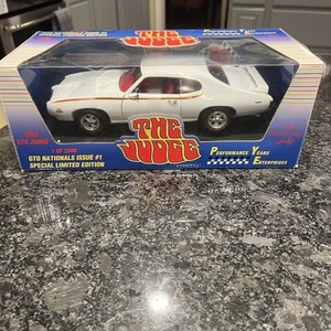 ERTL Performance Years 1969 GTO The Judge White 1 of 2500 Ltd Edition #29081 - Picture 1 of 6