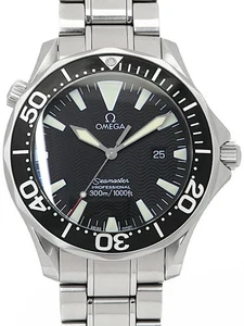 RELOJ OMEGA SEAMASTER PROFESIONAL 300M 2264.50 CUARZO FECHA ESFERA NEGRA HOMBRE F/S - Imagen 1 de 9