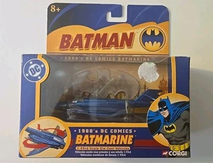 Corgi #77305 1960's DC Comics Batmarine NMIB Blue - Picture 1 of 5