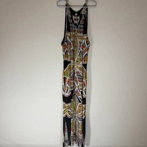 DB Established 1962 Size 14 Sleeveless Scoop Chain Strap Dress Multi Color - Picture 1 of 8
