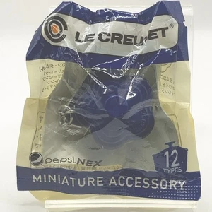 Le Creuset Pepsi Petite Lamb Can Fleur Miniature Accessory Blue Japan Unopened - Picture 1 of 8