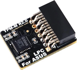 NewHail TPM2.0 Modul LPC 14Pin Modul mit Infineon SLB9665 für Win11 Asus Motte - Bild 1 von 6