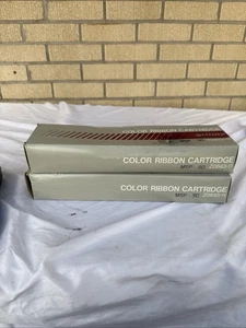 2 Brand New VINTAGE CITIZEN PRINTER COLOR RIBBON CARTRIDGES Z0843-11 - Picture 1 of 2
