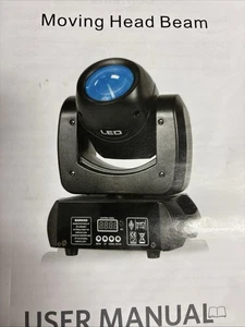 120W LED Moving Head Stage Light RGBW Gobos Beam Disco Bar Show DMX DJ Lighting - Picture 1 of 8