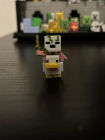 Minecraft Mini-Figures Wood Series 10 1.25" Zombie Pigman Chicken Jockey Figure Cover