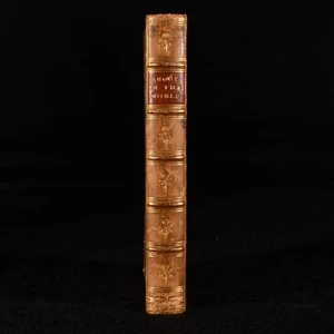 1864 About in the World James Hain Friswell Leather Binding - Imagen 1 de 5
