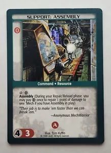 BattleTech CCG: SUPPORT: ASSEMBLY 3 | Common | SAVE UP TO 25% | Unltd. - Picture 1 of 1