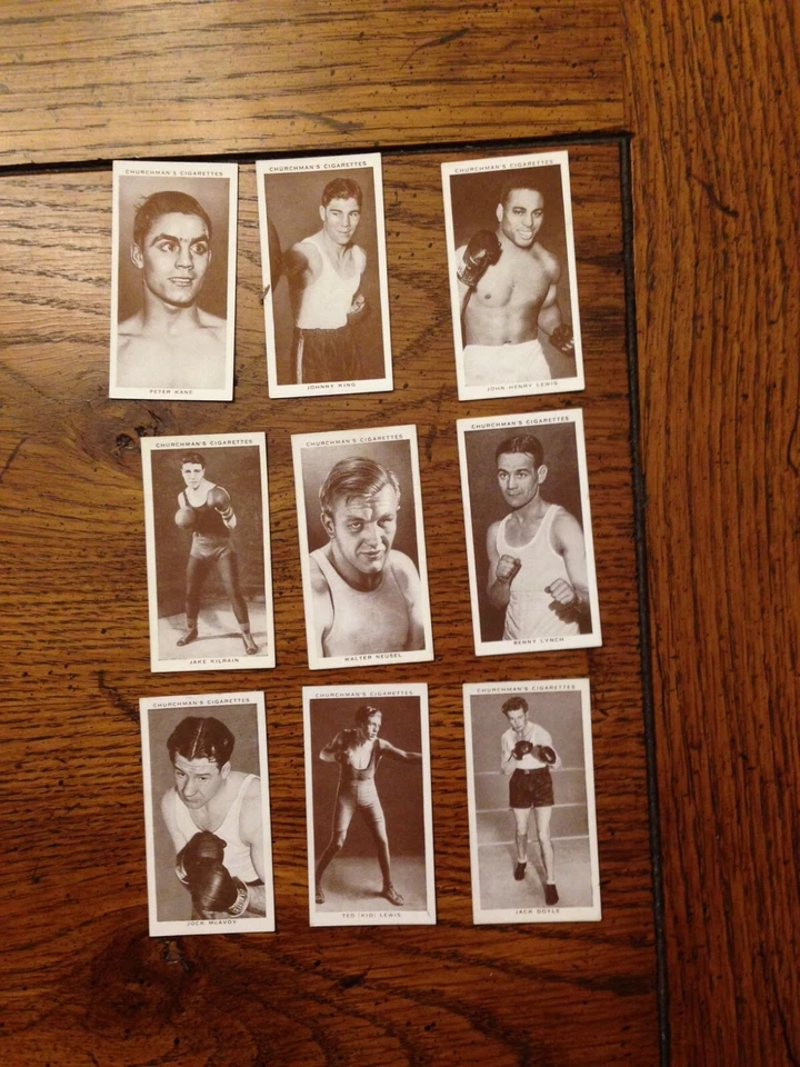 Jack Doyle 1938 Churchman's Boxing  (Sale Is For Title Card) (032) - Image 1 of 1