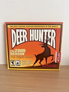Deer Hunter 2005 [ EXTREMELY RARE FIND ] Jewel Case PC by Atari - Rated Teen - Picture 1 of 6