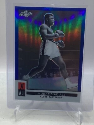 2016 Leaf Muhammad Ali Immortal Collection Metal Blue /50 Muhammad Ali #16 - Image 1 of 2