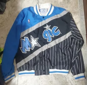 ULTRA SELTENE VINTAGE 90ER CHAMPION ORLANDO MAGISCHE WARMUP JACKE HERREN GRÖSSE LARGE - Bild 1 von 8