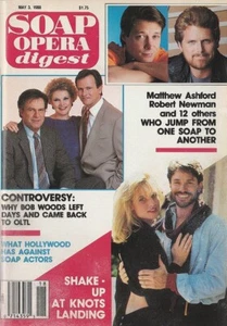 Soap Opera Digest 3. Mai 1988 PETER RECKELL-MARJ DUSAY-BOB WOODS-QUINN REDEKER - Bild 1 von 2