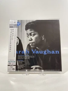 SHM SACD: Sarah Vaughan (w/ Clifford Brown ++) Super Audio CD Japan SEALED - Imagen 1 de 3