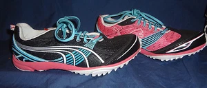 Puma Größe 6,5 Haraka XCS W Laufschuhe TRACK FIELD abnehmbare Spikes schwarz/pink - Bild 1 von 4
