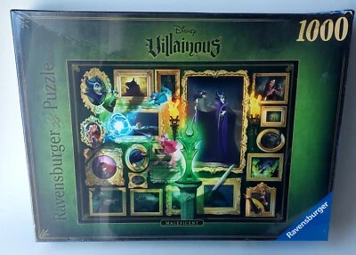 Disney VILLAINOUS "Maleficent" 1000 Piece Puzzle Factory Sealed Box Ravensburger - Image 1 of 4
