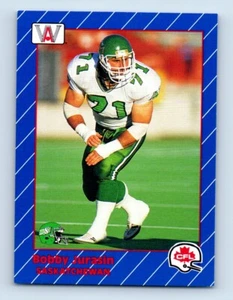 1991 All World CFL Bobby Jurasin Saskatchewan Roughriders #5 - Picture 1 of 2