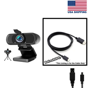 Hrayzan 1080P Webcam USB Cable Transfer Cord Replacement - Picture 1 of 3