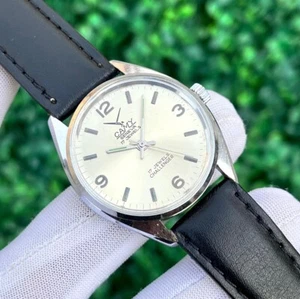 Vintage Camy Geneva Challenger Manual Wind Sunburst Dial Swiss Men Watch Cal. 96 - Picture 1 of 17