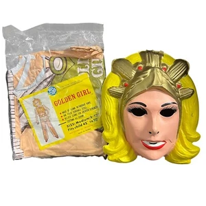BEN COOPER "Golden Girl" She-Ra Kostüm Mattel 1985 RAR Maske & Outfit Gr. M - Bild 1 von 14