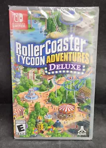 RollerCoaster Tycoon Adventures Deluxe (Nintendo Switch) BRAND NEW - Picture 1 of 2