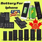 Batterie de remplacement pour Apple iPhone 12, 11, Xr, série 8,7,6,5
