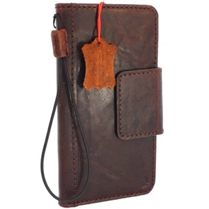Funda Cuero Genuino Vintage para HTC u11 Libro Billetera Premium Magnética 11 u - Imagen 1 de 6