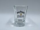 Jack Daniels Whiskey Clear Glass Square Shot Glass With Black & Gold Logo Whisky