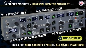 Universal Autopilot MCP with EFIS Controls - Professional Flight Sim Hardware - Picture 1 of 14