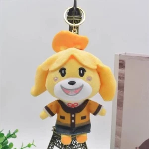 12 cm Animal Crossing Smile Isabelle Peluche Muñeca Juguete Bolsa Colgante Peluche Llavero - Imagen 1 de 1