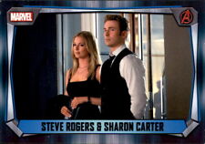 Topps Trading Card 99 - Steve Rogers & Sharon Carter - Marvel Missions 2017