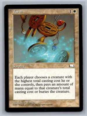 Magic The Gathering Weatherlight Tariff MTG TCG CCG - Image 1 of 2