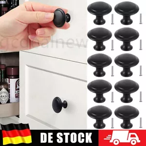 10 x Möbelknöpfe Möbelgriffe Schrankknopf Möbelknäuf Tür Knopf Edelstahl Möbelte - Bild 1 von 16