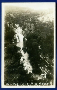 Bird's Eye View Turner Falls Davis Oklahoma ok Real Photo Postcard RPPC - Picture 1 of 2