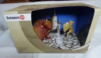 Schleich® World of History Knights 72020 Drachentöter & Feuerdrache OVP